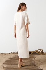 51562 Платье женское (бежевый)