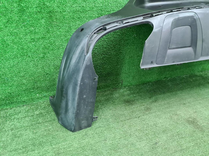 Юбка заднего бампера Mercedes GLC C253 (16-19) AMG