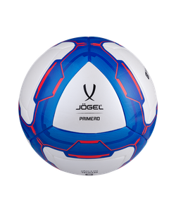 Мяч футбольный Primero №4, белый/синий/красный