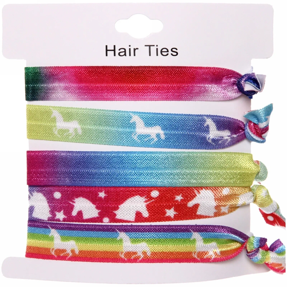 Резинки для волос «Коллекция 2020 - Magic story», радуга, 7,5см