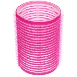 Бигуди липучки, 6шт., однотонные, цвет микс, d-4см (фуксия)