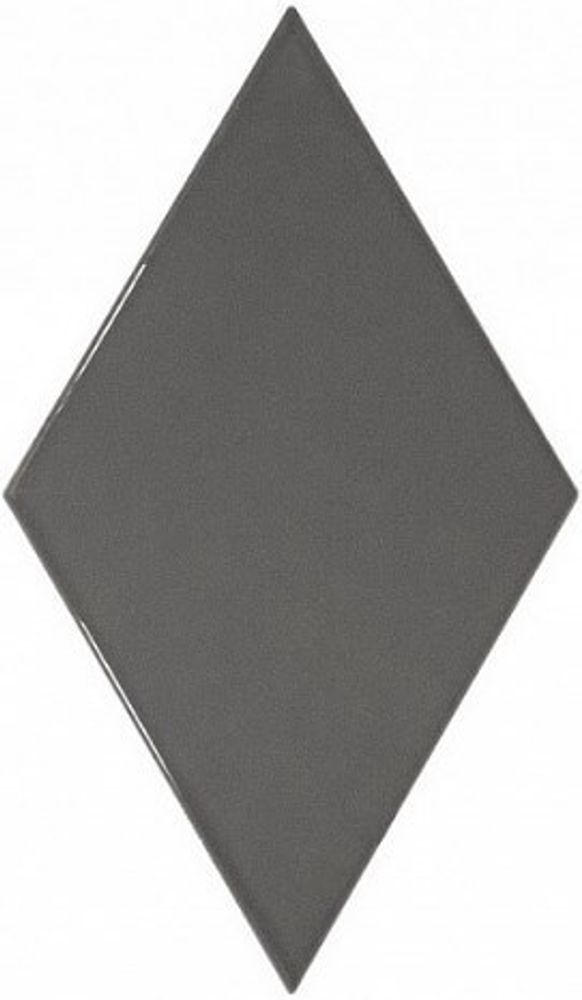 Equipe Rhombus Wall Dark Grey 15.2x26.3