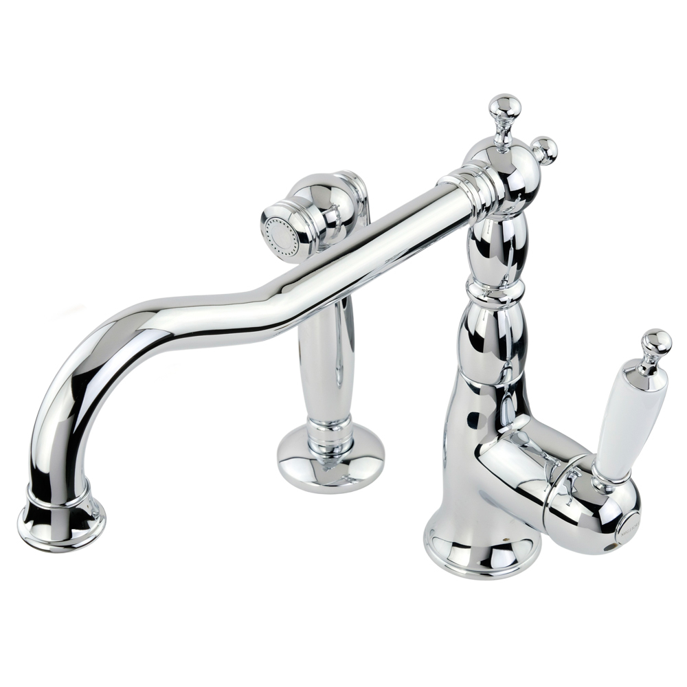 Смеситель для кухни c гигиеническим душем Migliore Cucina Oxford 25796 Хром