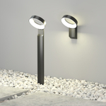 DK9712-BK Настенный светодиодный уличный светильник SANVIK, IP65, 12 Вт, 3000К, черный, алюминий