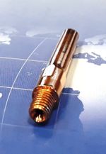 TET00842 Наконечник сварочный Ø0,8/М6х45мм E-Cu