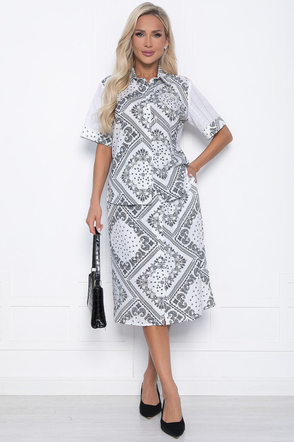 Костюм Раиса НЬЮ (молочный) К11044 LT Collection