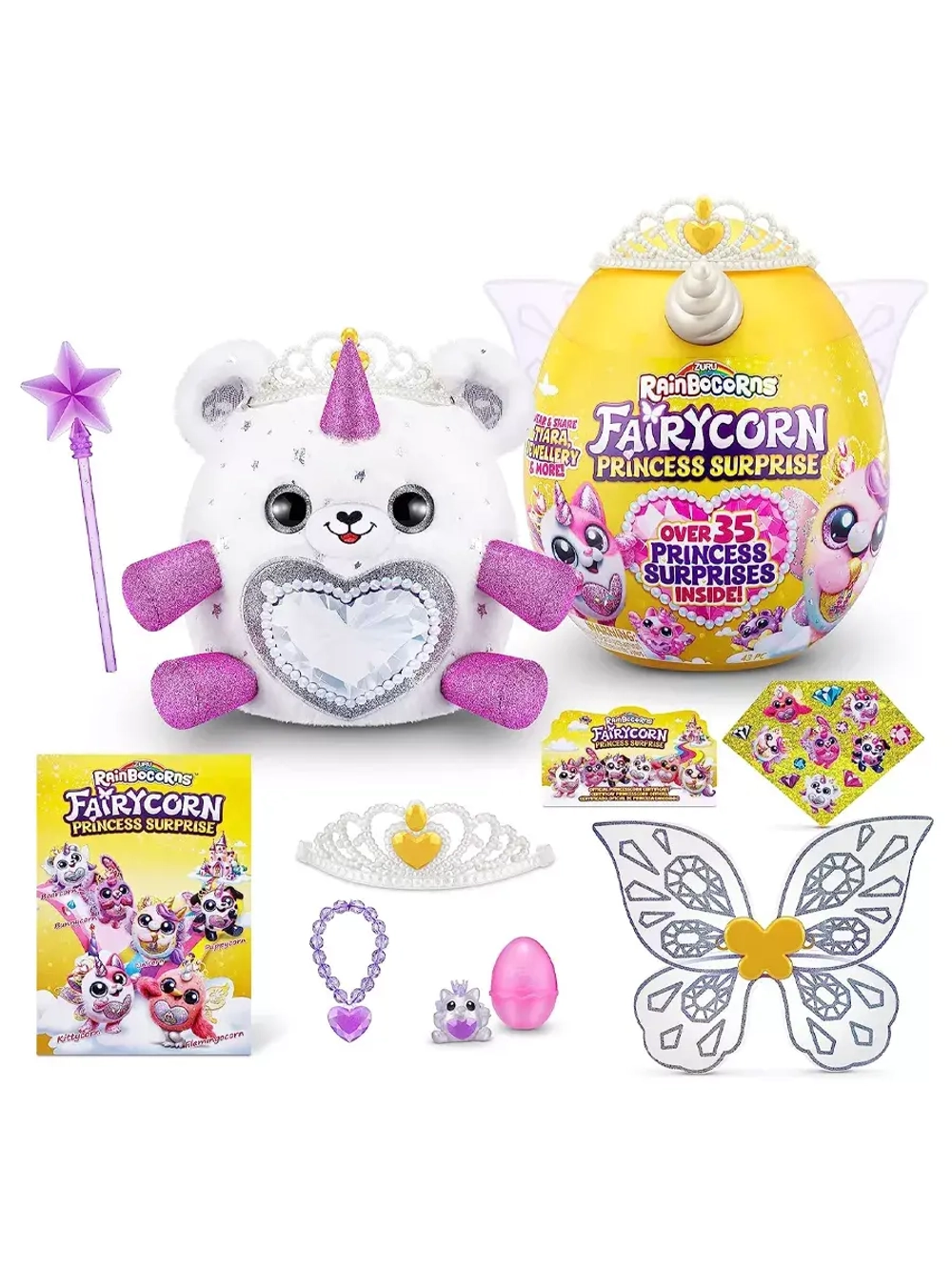 Мягкая игрушка сюрприз яйцо Rainbocorns Fairycorn Princess