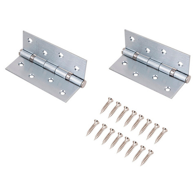 Петля АЛЛЮР 2043 2BB-FHP врезная 101х76 SCP мат.хром