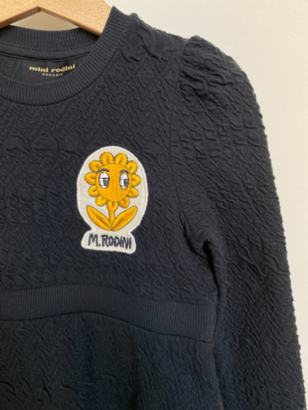 Хлопковое платье Mini Rodini, 98