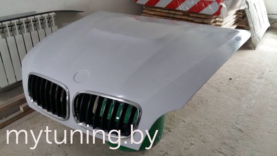 Капот стеклопластик для BMW X5 E70 2007-2010