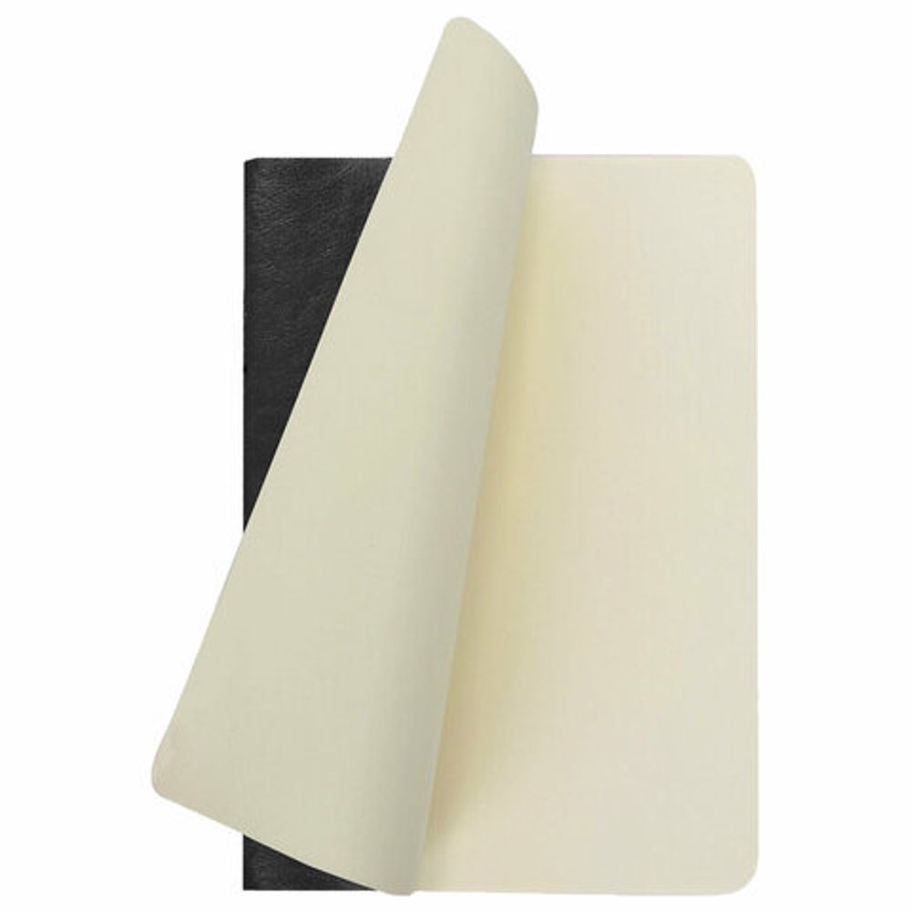 Тетрадь 60 л. в клетку обложка гладкий кожзам, сшивка, B5 (179х250мм), ЧЕРНЫЙ, BRAUBERG VIVA, 403898