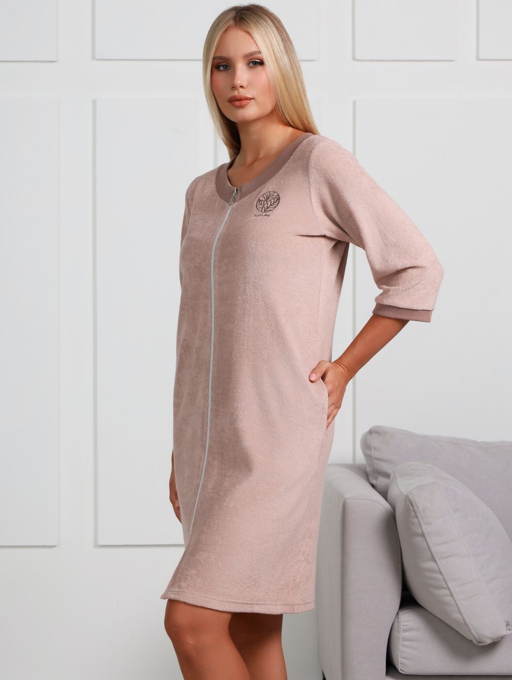 Халат Дейли Виотекс БЕЖЕВЫЙ