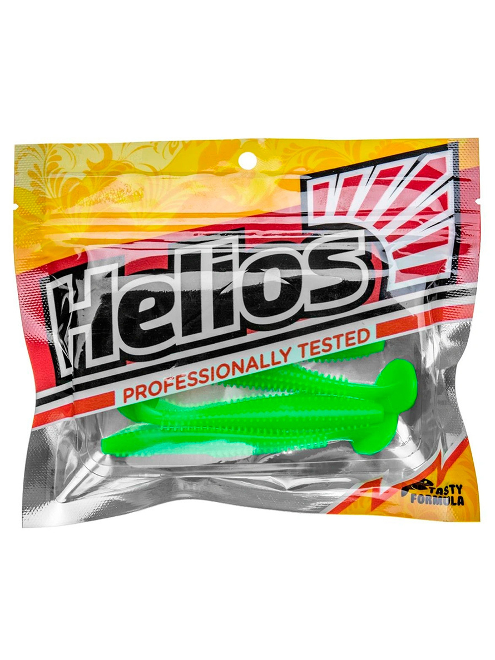 Виброхвост Helios Shaggy 5,12"/13 см Black & White 5шт. (HS-18-023)