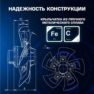 Нагнетатель воздуха (насос) для надувных батутов и конструкций, Huawei REH-3E, WindForce 2800W