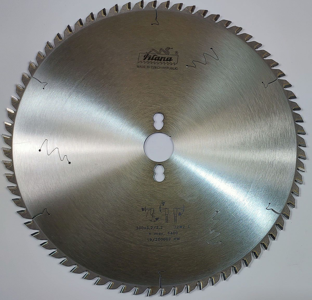 Пила дисковая TCT "Pilana" 300x3.2/2.2x30 z72 98-13 WZ L