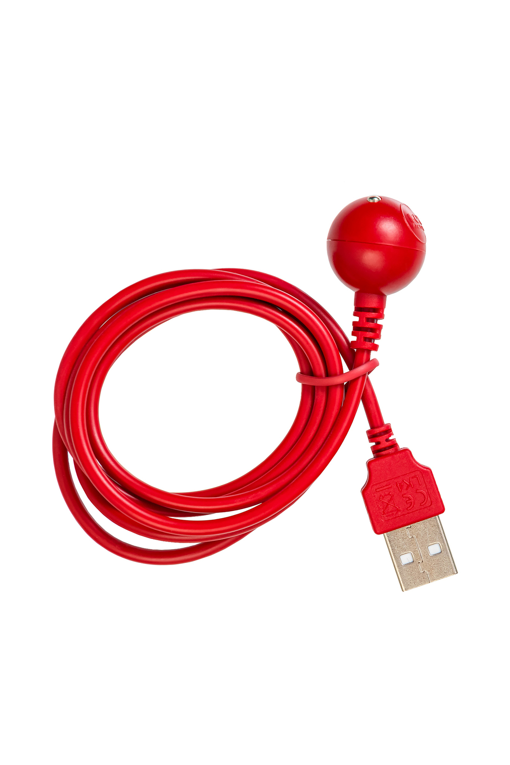 Вибромассажер Fun Factory VIM VIBRATING WAND, силикон, оранжевый, 31,3 см