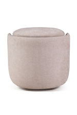 Пуф с кручением Bubble, шенилл puffy бежевый