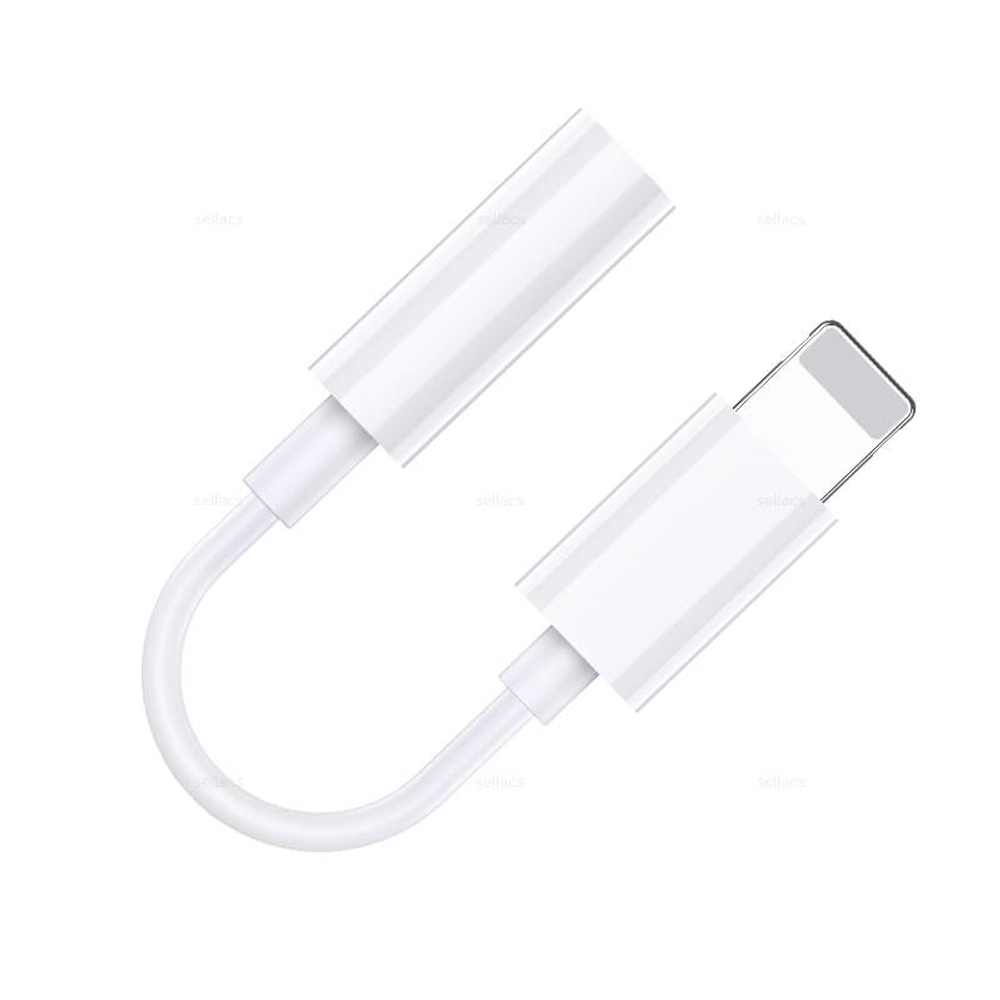 Переходник c 3.5 jack на Lightning Jokade JC014 (white)