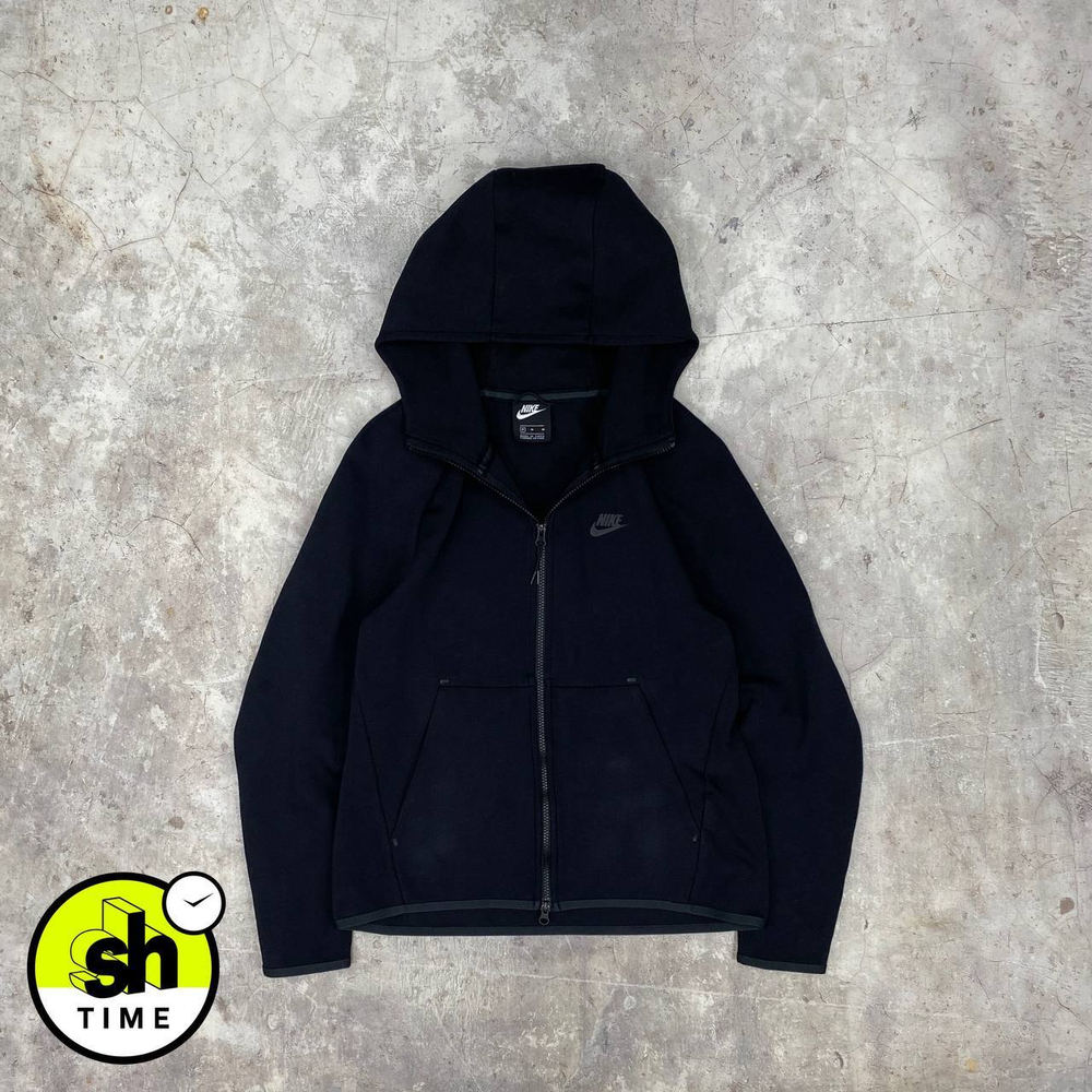 Кофта Nike TechFleece Black Hoodie