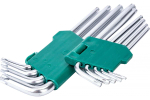 Набор ключей ВОЛАТ Torx T10-T50 9 предметов длинных 11020-09