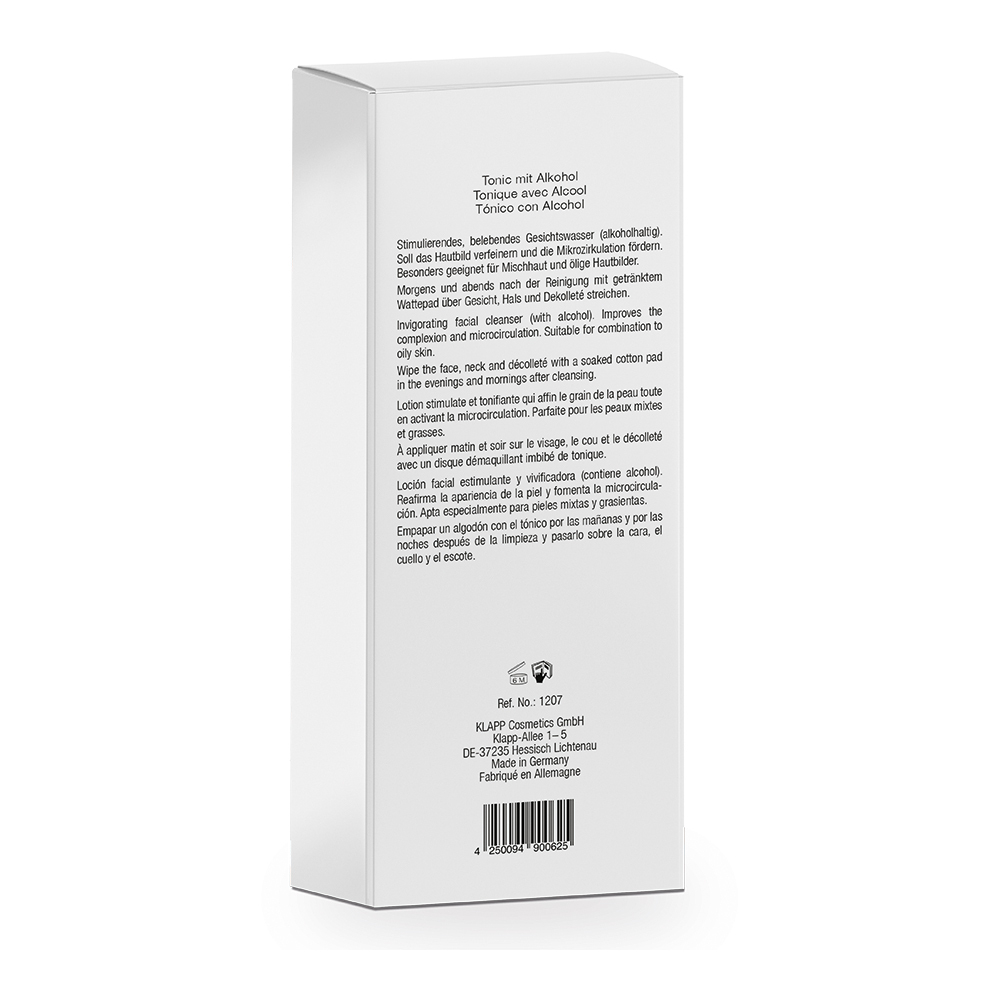 KLAPP Тоник CLEAN&ACTIVE Tonic, 250 мл