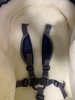 Санки - коляска Baby механизм смены полозьев на колеса (синий) арт. PcB19 Pikate