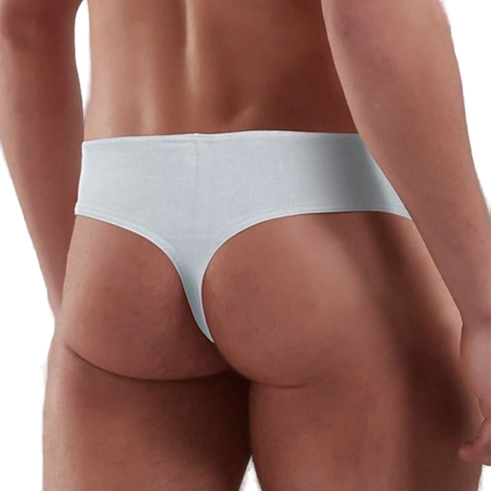 Мужские трусы тонги белые Doreanse 1030