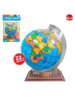 Конструктор 3D модель Глобус-пазл