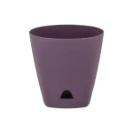 Горшок для цветов AMSTERDAM D 250mml с прикорневым поливом Морозная слива