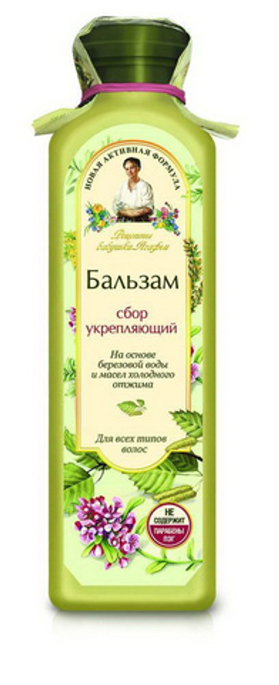 РБ АгафьиБальзам д/волос,Укрепляющий 350мл