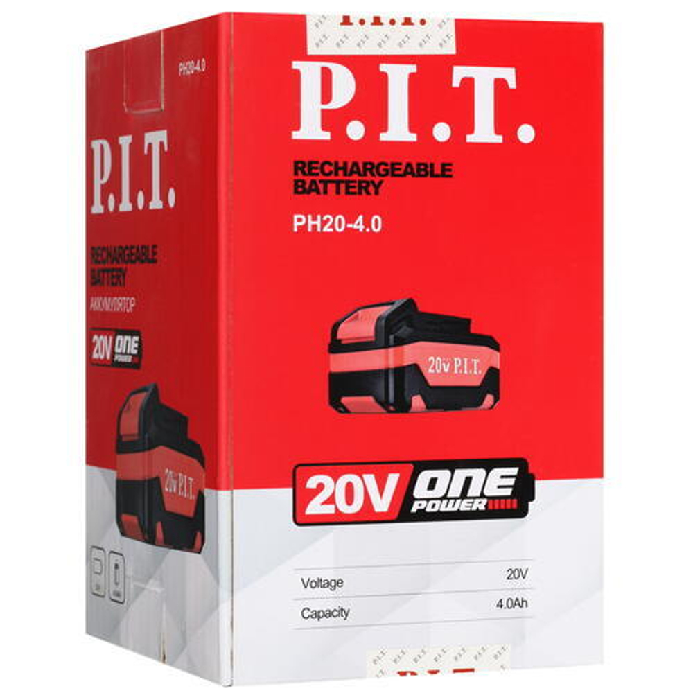 Аккумулятор Р.I.T PH20-4.0 OnePower 20В 4Ач Li-Ion