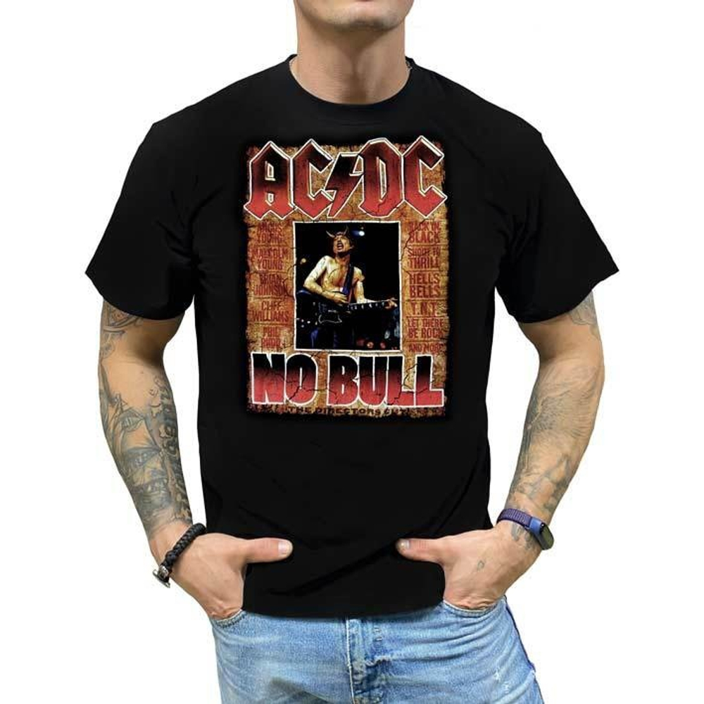 Футболка ACDC No bull (Гитарист) (S)