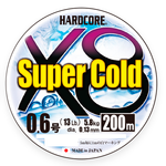 Пл.шн. Duel PE Hardcore Super Cold X8 150м Hi-Vis Yellow #2,0 (0,24мм)