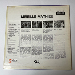 Винтажная виниловая пластинка LP Mireille Mathieu Мирей Матьe Qu'elle Est Belle (Germany 1966)