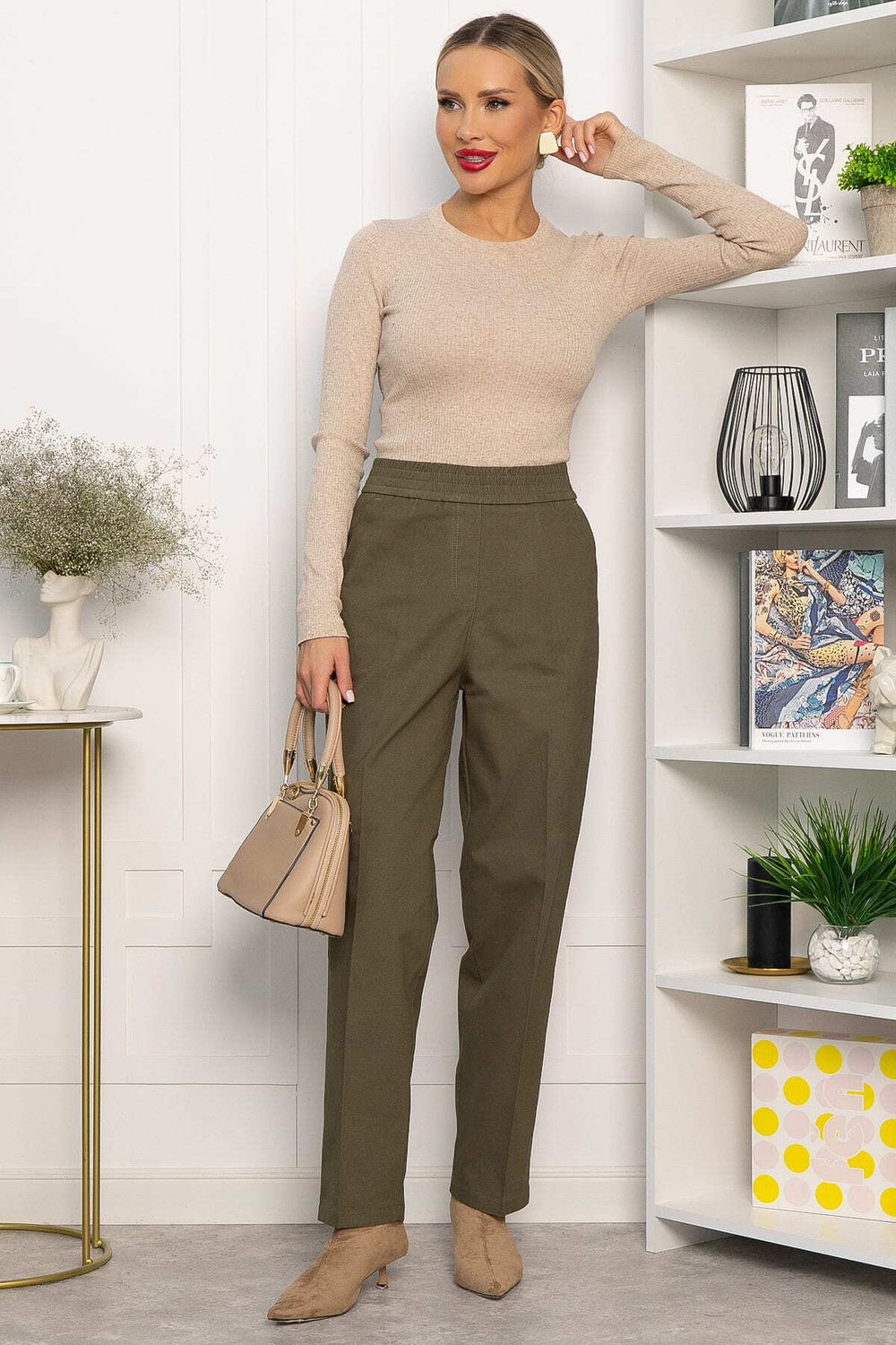 Брюки на резинке Спринт (хаки) Б14260-18М LT Collection