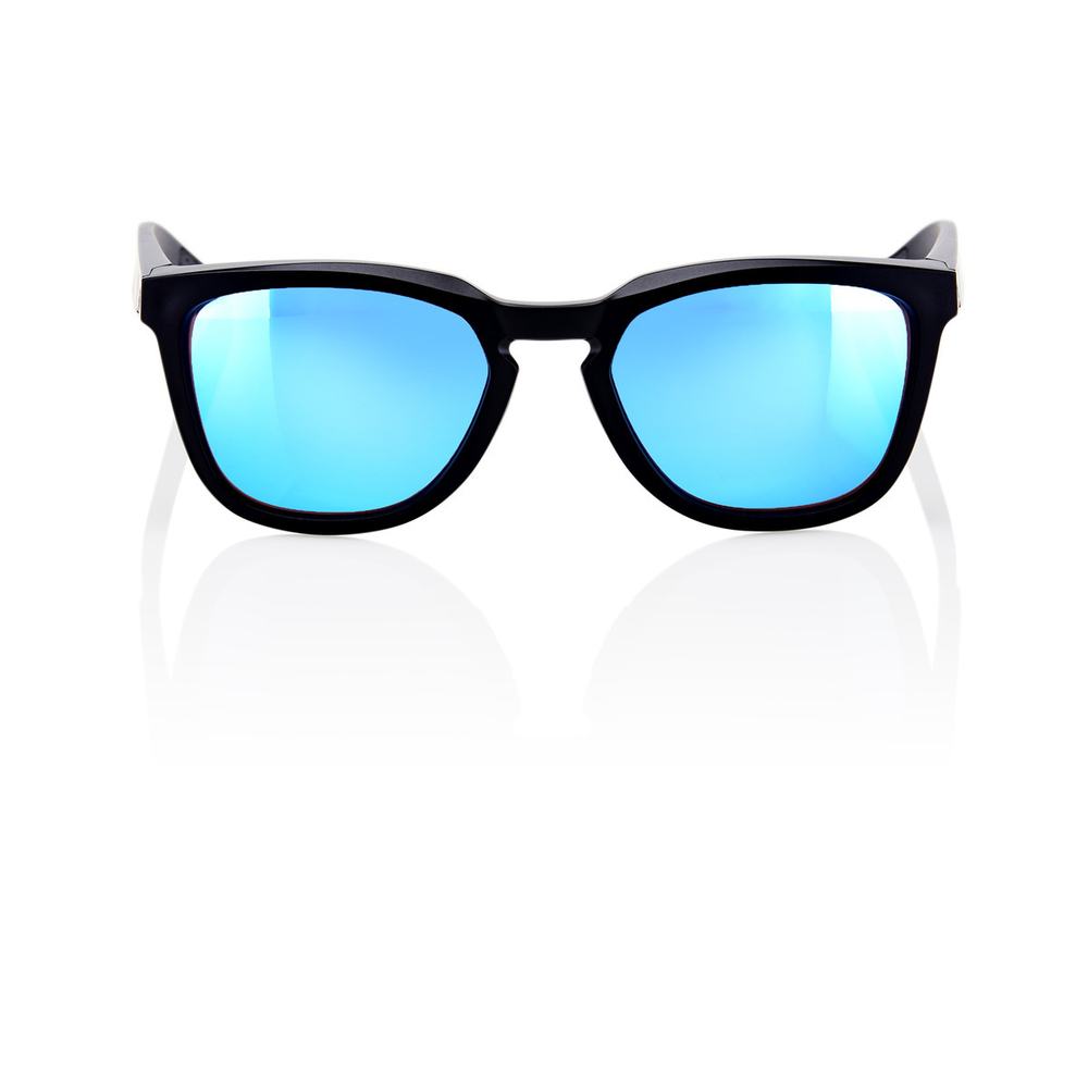 Спортивные очки 100% HUDSON - Matte Black - HiPER Blue Multilayer Mirror Lens