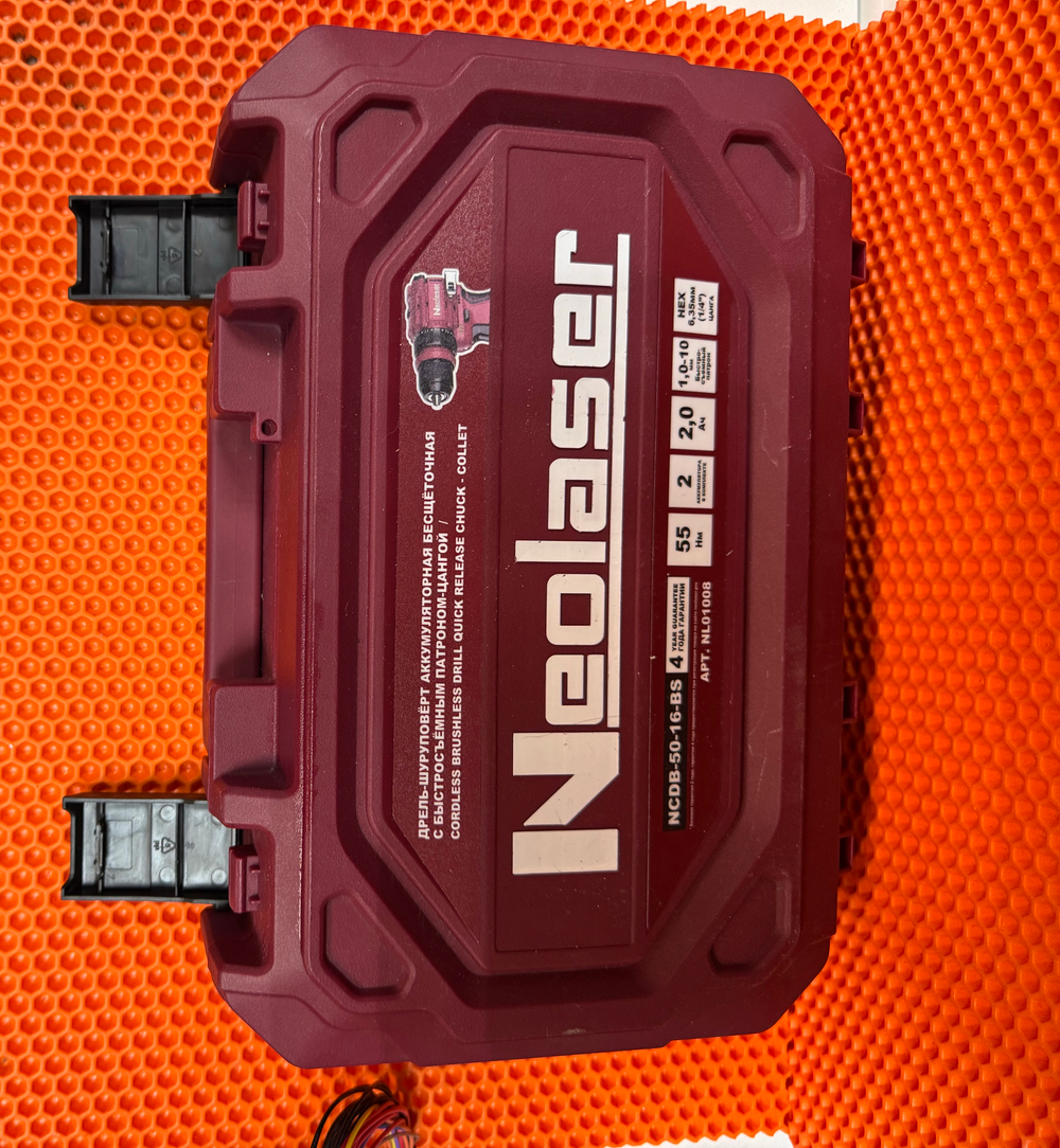 Дрель-шуруповерт niolaser ncdb -50-16-bs