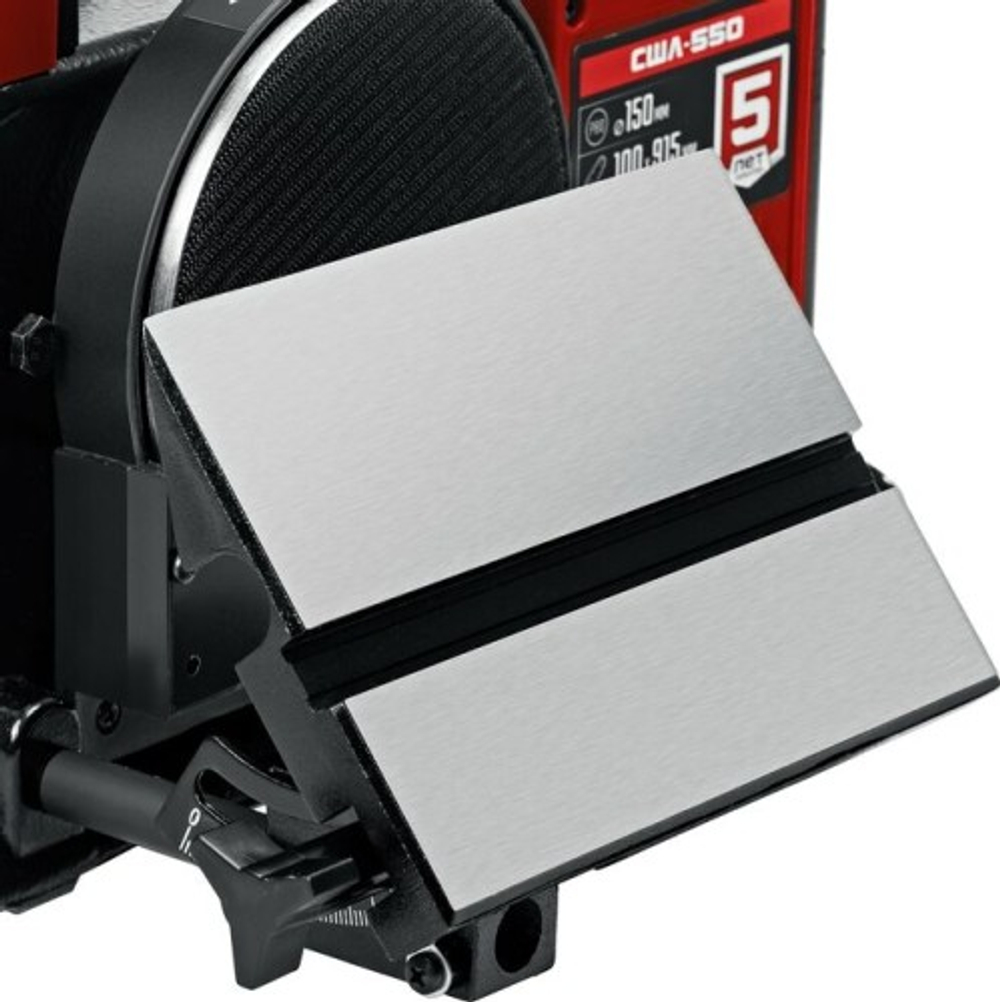 Станок шлифовальный ЗУБР СШЛ-550 тарельчато-ленточный