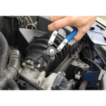 KING TONY (9AA25) Щипцы для ленточных хомутов системы охлаждения 35 мм, вращающиеся губки