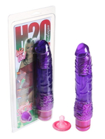 Вибратор гибкий силиконовый H2O Patriot (19 см, фиолетовый) (Цвет: фиолетовый)