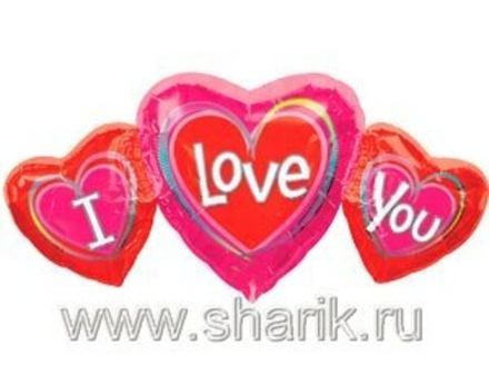 А ФИГУРА/P30 ILY Три сердца
