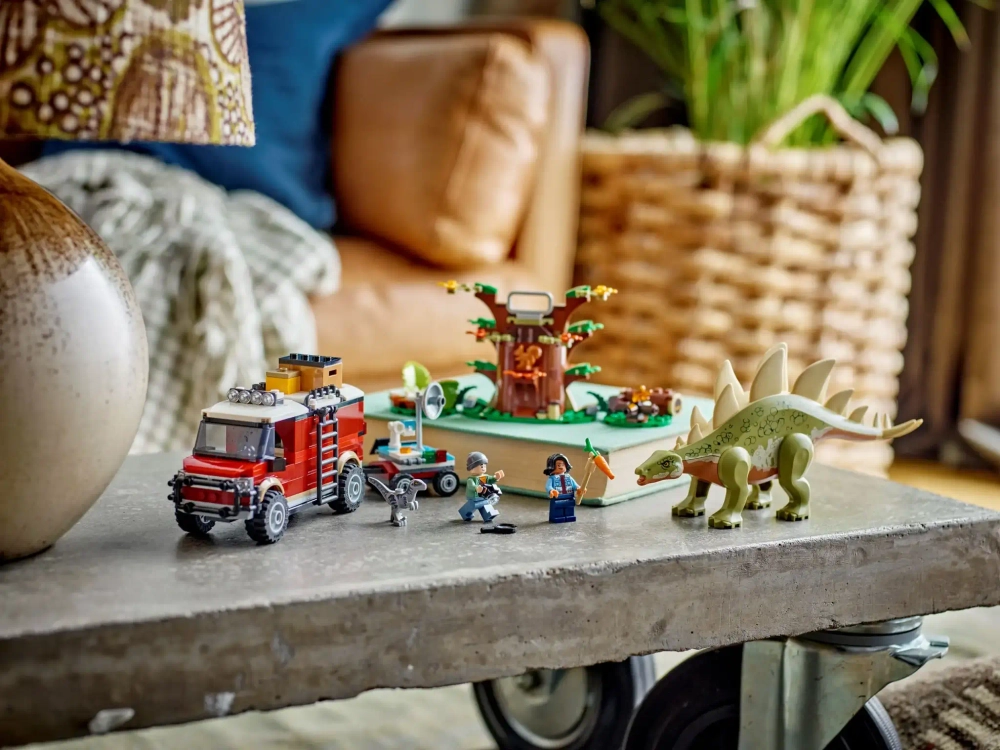 Конструктор LEGO Jurassic World 76965 Миссии динозавров: Обнаружение стегозавра