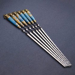 Эксклюзивный набор шампуров "Ретивый конь"