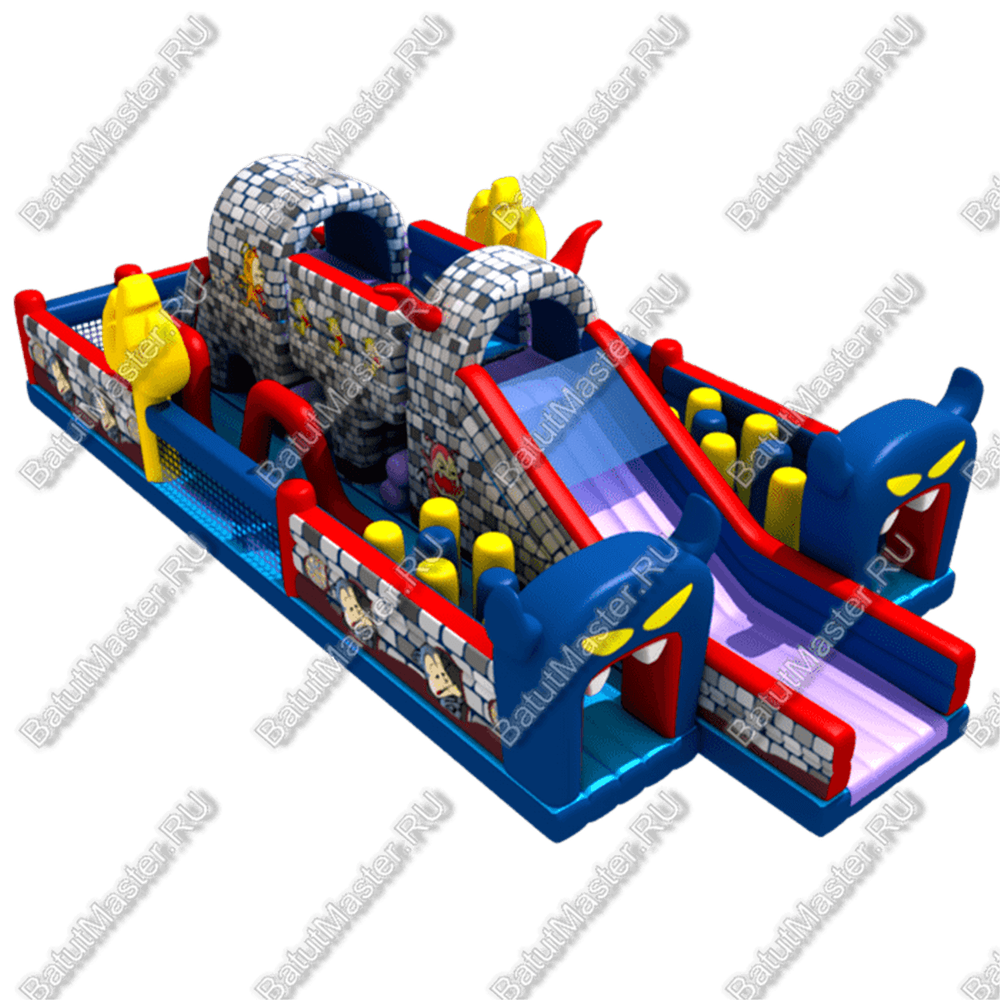 Коммерческий надувной батут "Замок привидений"