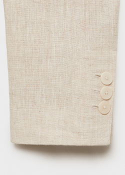 Костюмный блейзер изо льна