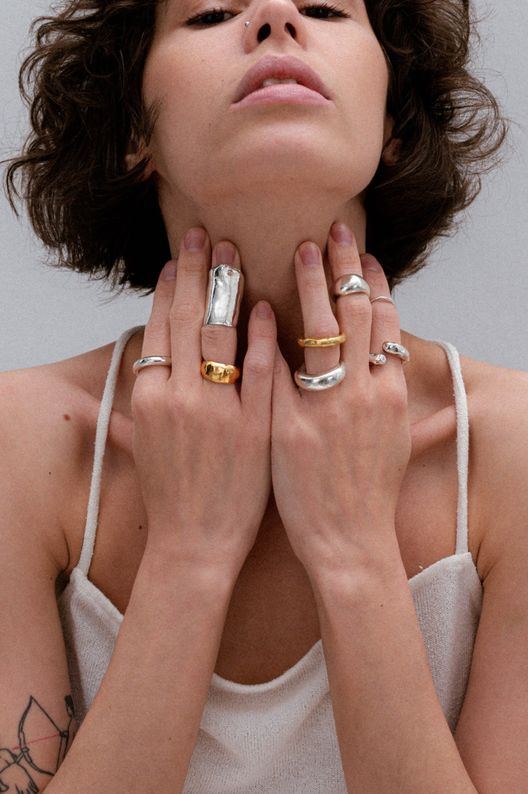 Кольцо wrapped ring / the object