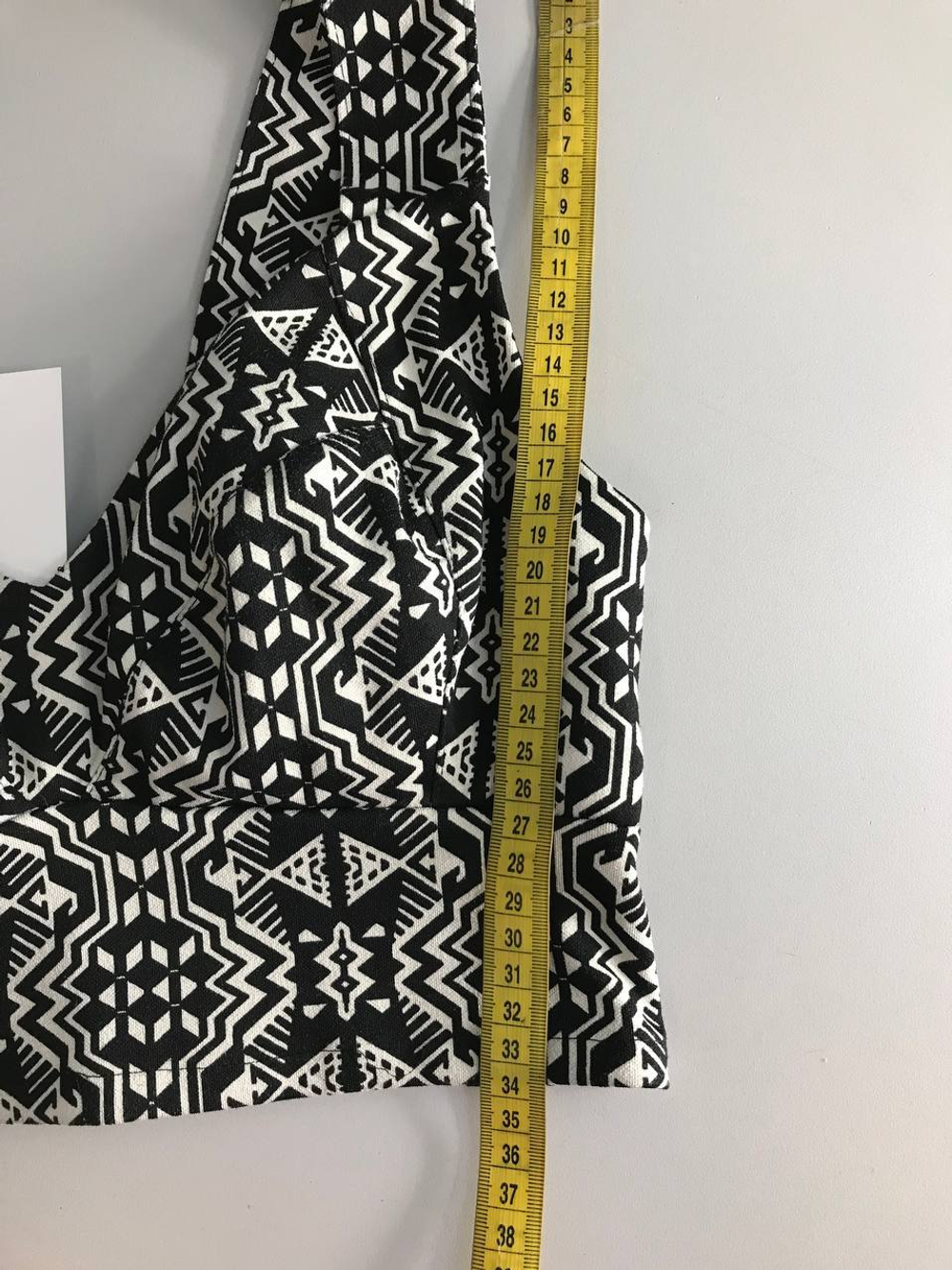 Топ с орнаментом, визуально на 42 размер