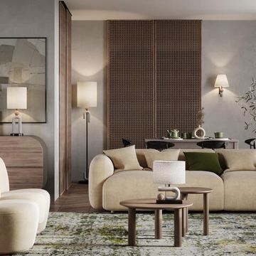 5410/1TA MODERN ODL_EX23 169 черный матов./серый металл/полирезин/ткань Настольная лампа E27 1*60W BAGEL