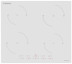 Электрическая варочная панель Maunfeld CVI604EXWH