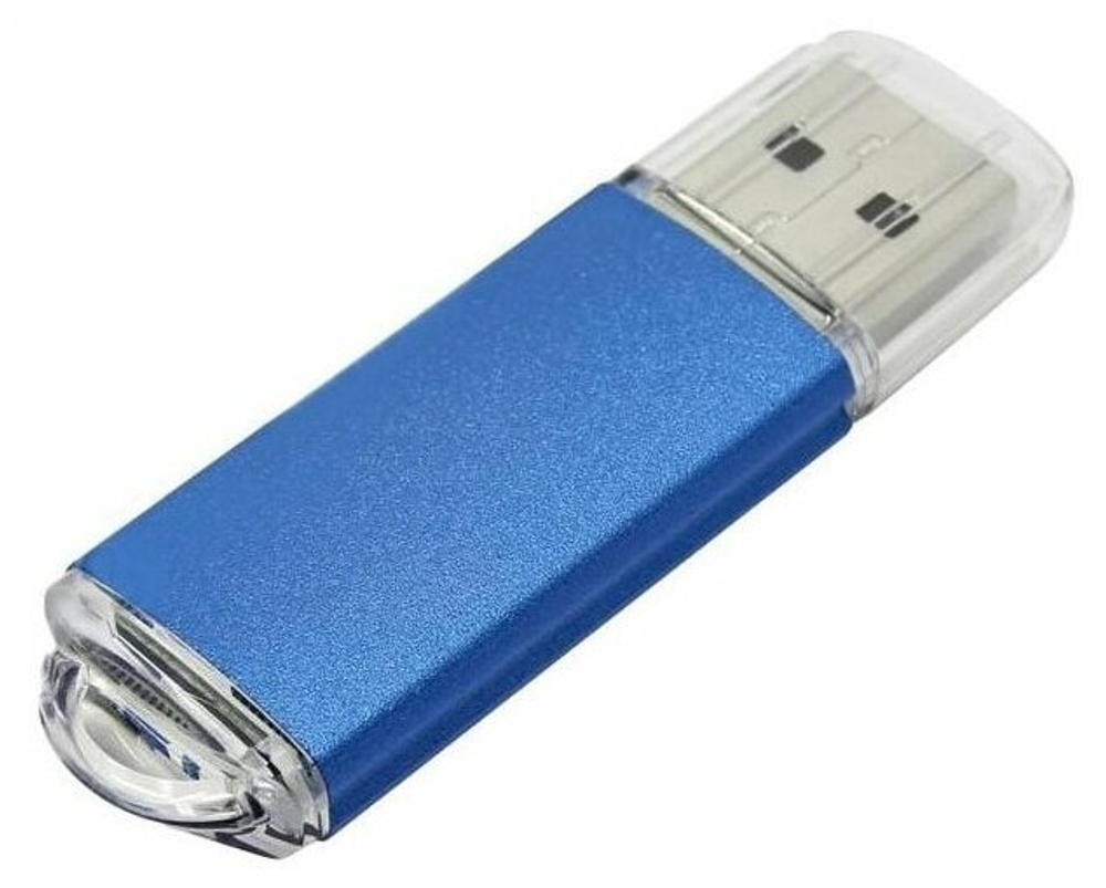 USB флеш накопитель 4 Gb SmartBuy V-Cut Blue, голубой (SB4GBVC-B)